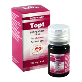 Topt 200 mg/5 ml 15 ml suspension №1 vial