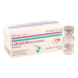 Ликацин-Рационал 500 мг/2 мл №10 фл.