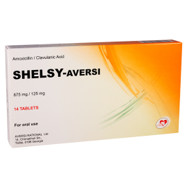 Shelsy-aversi 875 mg/125 mg №14 tab.