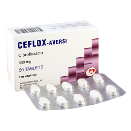 Ceflox-Aversi 500 mg №50 tab.
