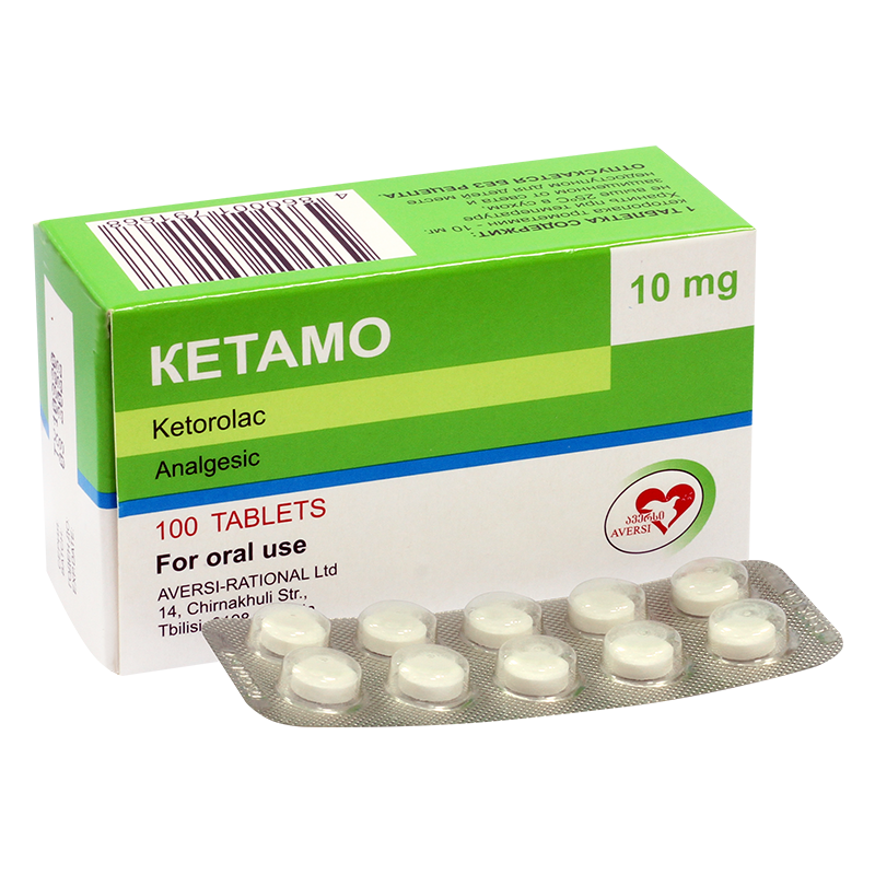 Ketamo 10 mg №100 tab.  