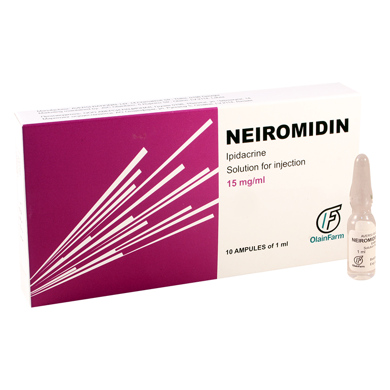 Neiromidin 1.5% for injection  №10 amp.