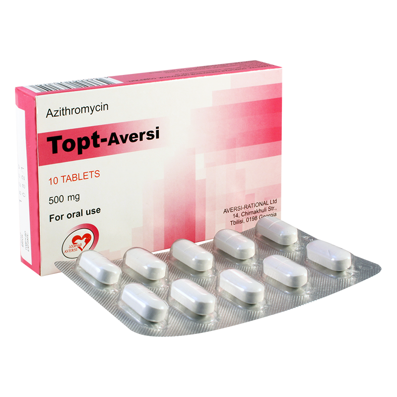 Topt-Aversi 500 mg №10 tab.