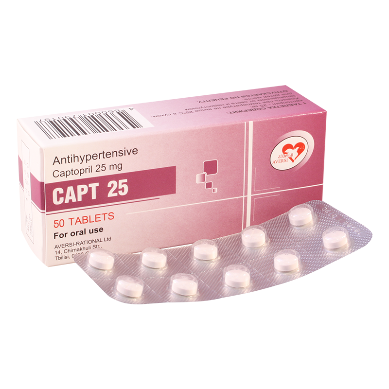 Capt 25 mg №50 tab.