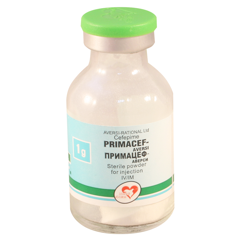 Primacef-aversi 1g Powder for injection №50 flac.