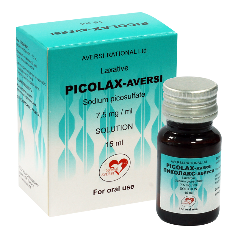 Picolax-Aversi 7.5 mg/ml 15 ml sol. №1 flac.