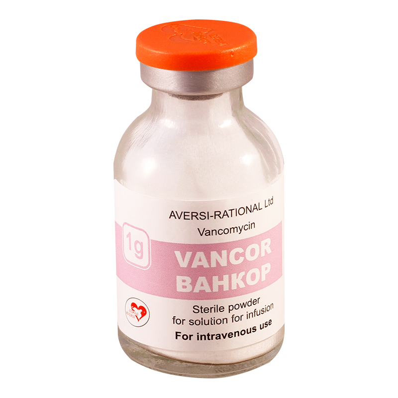 Vancor 1 g powder for injection №50 vial