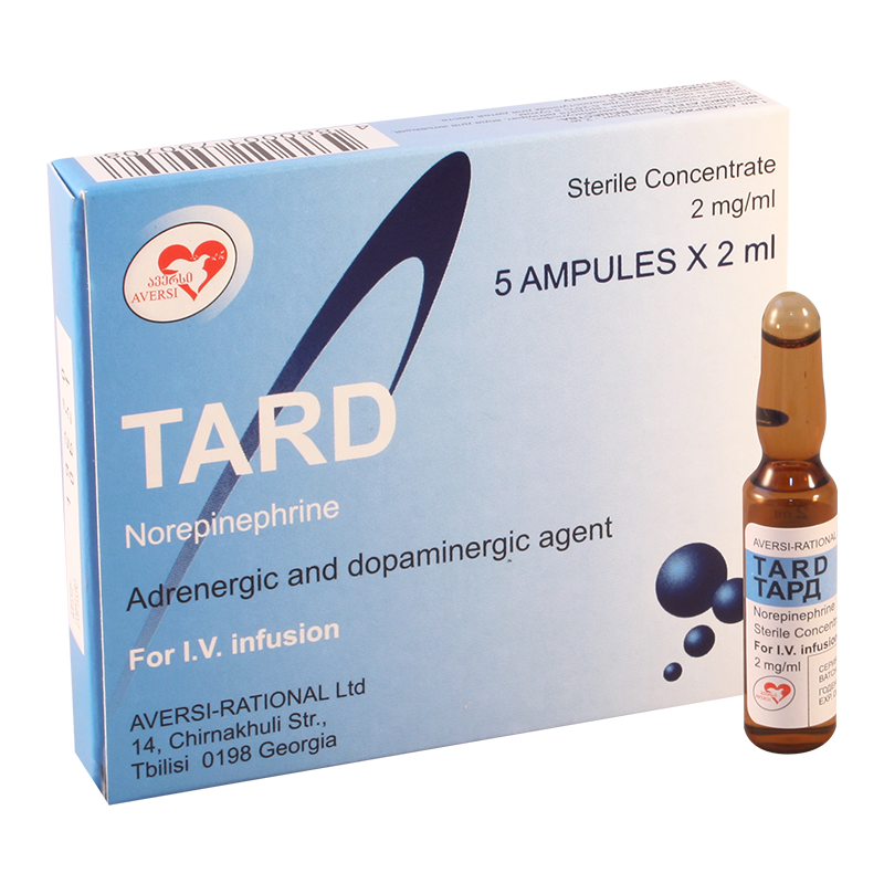 Tard 2 mg/ml  2 ml №5 amp.