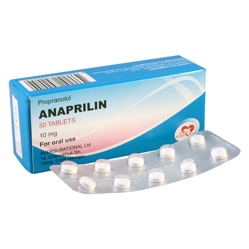 Anaprilin 10 mg №50 tab.