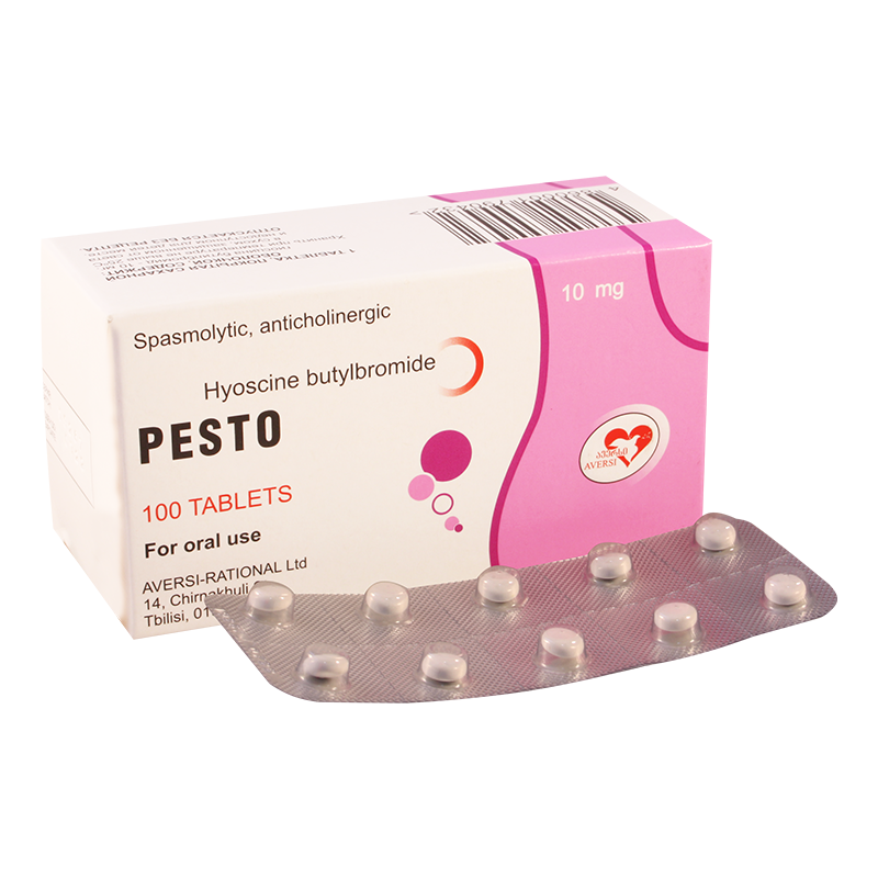 Pesto 10 mg №100 tab.