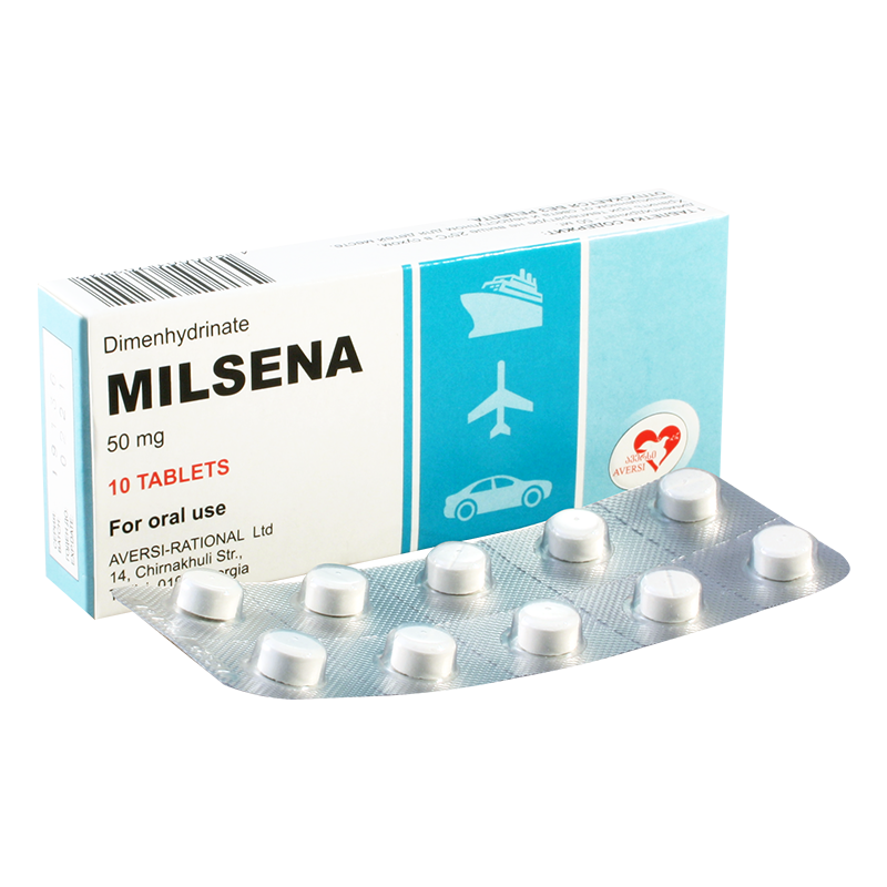 Milsena 50 mg №10 tab.  