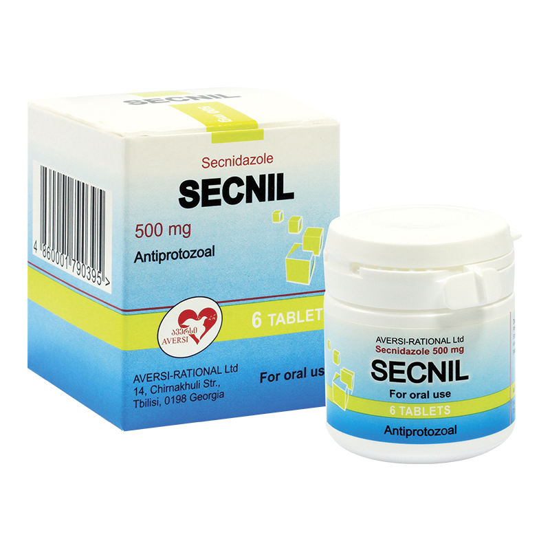 Secnil 500 mg №6 tab.