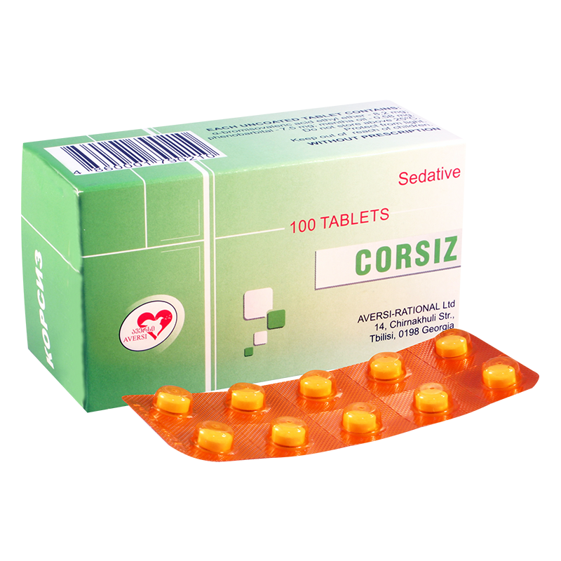 Corsiz №10 tab.