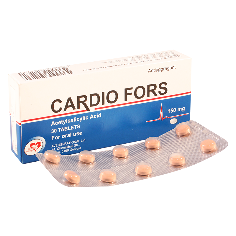 Cardio-Fors 150 mg №30 tab.