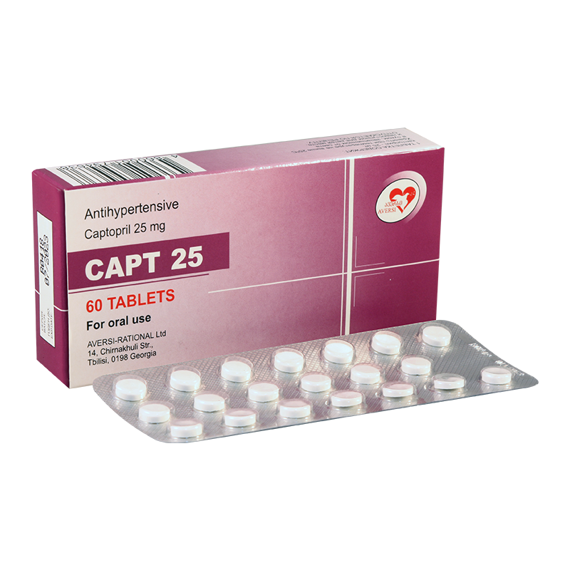 Capt 25 25 mg N 60 t