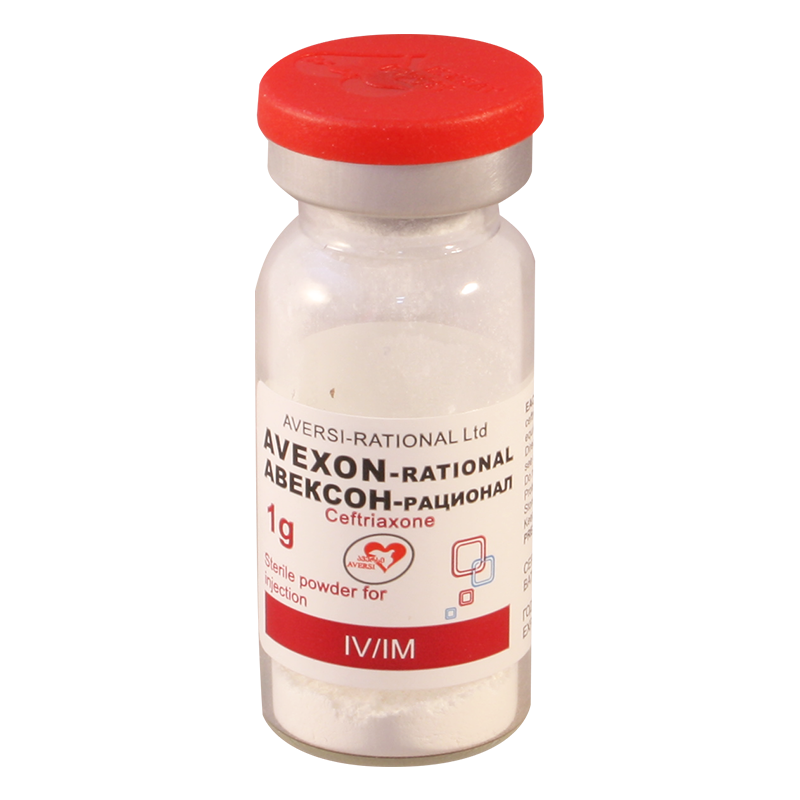 Avexon-Rational 1 g powder for inj №50 vials