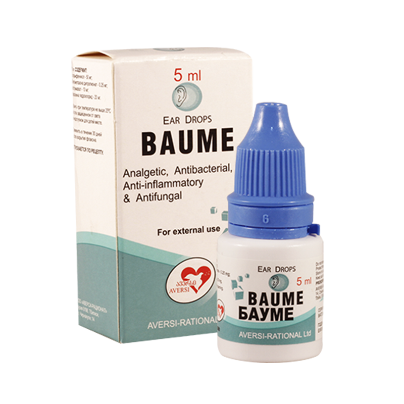 Baume 5 ml ear drops №1 vial