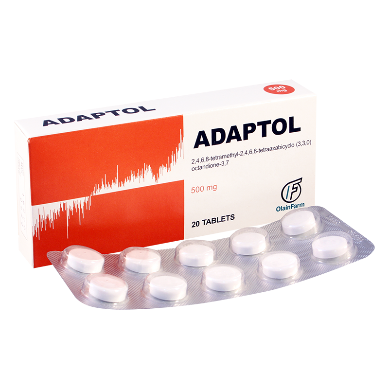 Adaptol 500 mg №20 tab.