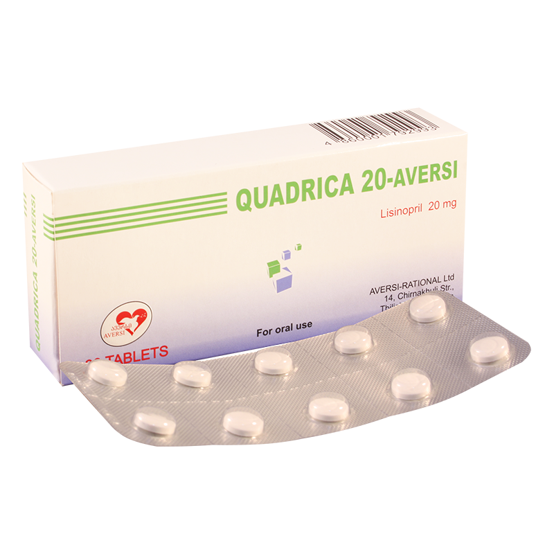 Quadrica 20-Aversi 20 mg N30 tab.