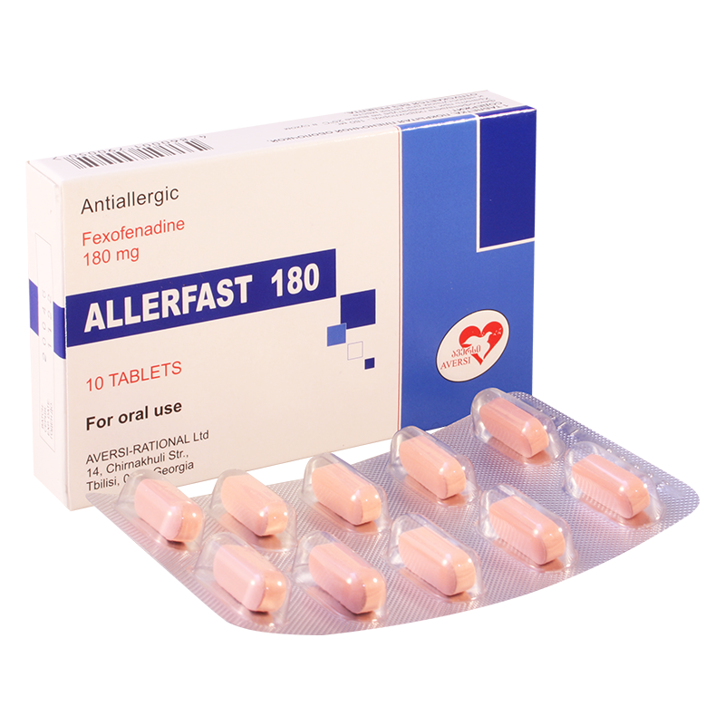 Allerfast 180mg №10 tab.