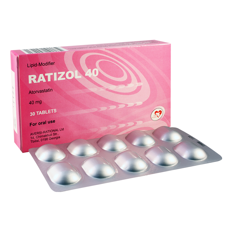 Ratizol 40 40  mg №30 tab.