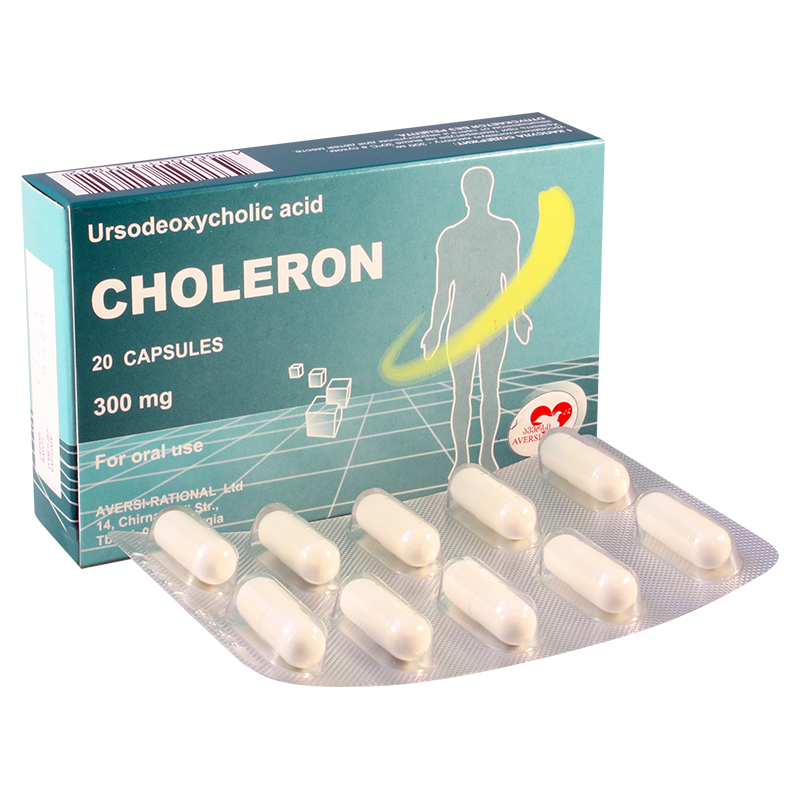 Choleron 300 mg №20 caps.