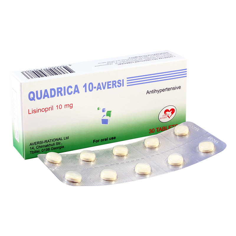 Quadrica 10-Aversi 10 mg N30 tab.